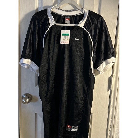 Nike Vapor Pro Vented Football Jersey‎ Cowboy Style Black/White Size XL NWT - Picture 1 of 8